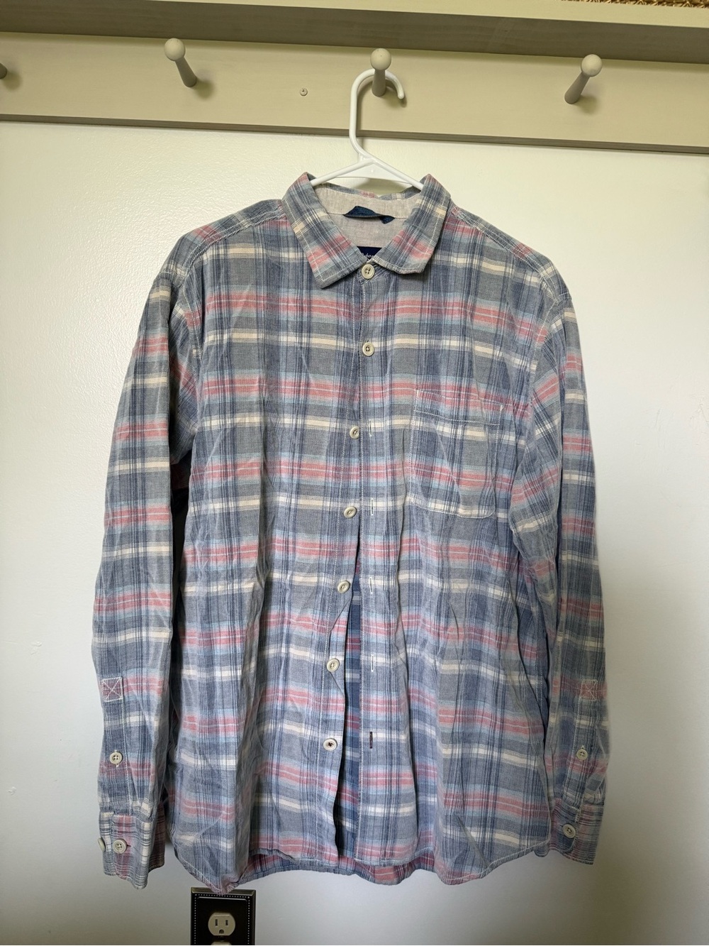 Tommy Bahama Plaid Button-Down